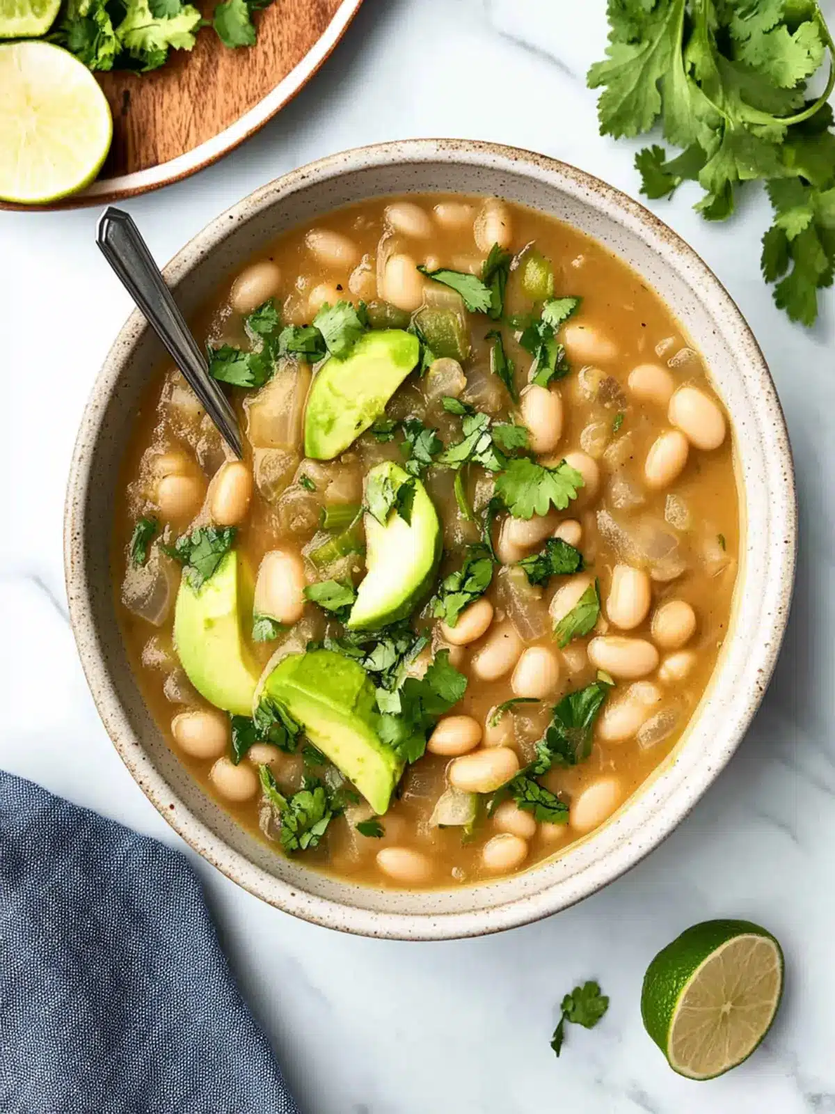 Zesty White Bean Soup: Creamy Vegan Comfort in a Bowl 4 White Bean Soup