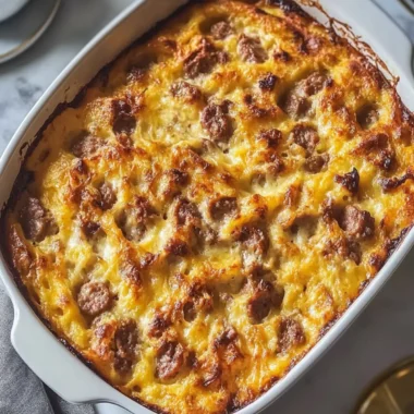 Sausage Breakfast Casserole Recipe