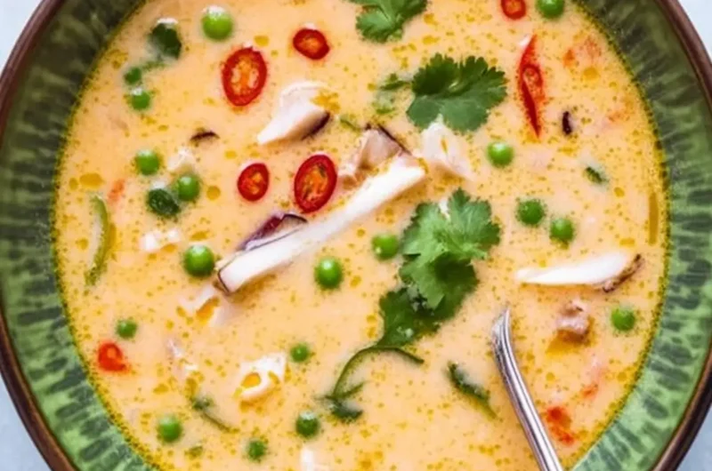 Thai Coconut Soup (tom kha)