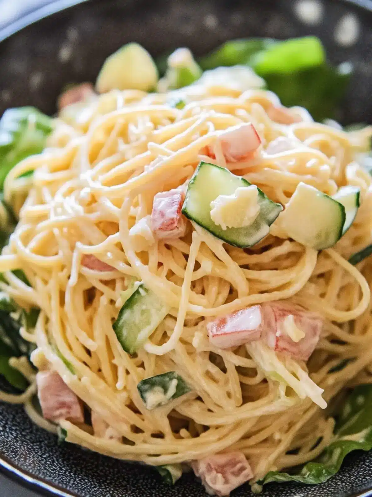 Delicious Japanese Pasta Salad: Quick, Creamy & Irresistible 2 Japanese Pasta Salad (Spaghetti Salad)