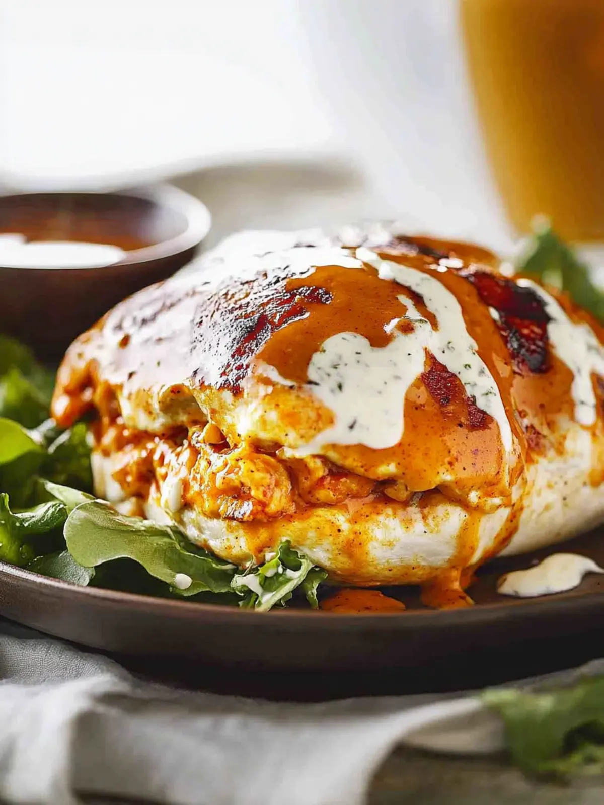 Irresistible Stuffed Buffalo Chicken for Ultimate Comfort Food 3 Stuffed Buffalo Chicken