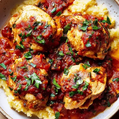 Savory Chicken Cacciatore: Effortless One-Pan Dinner Delight 10 Chicken Cacciatore