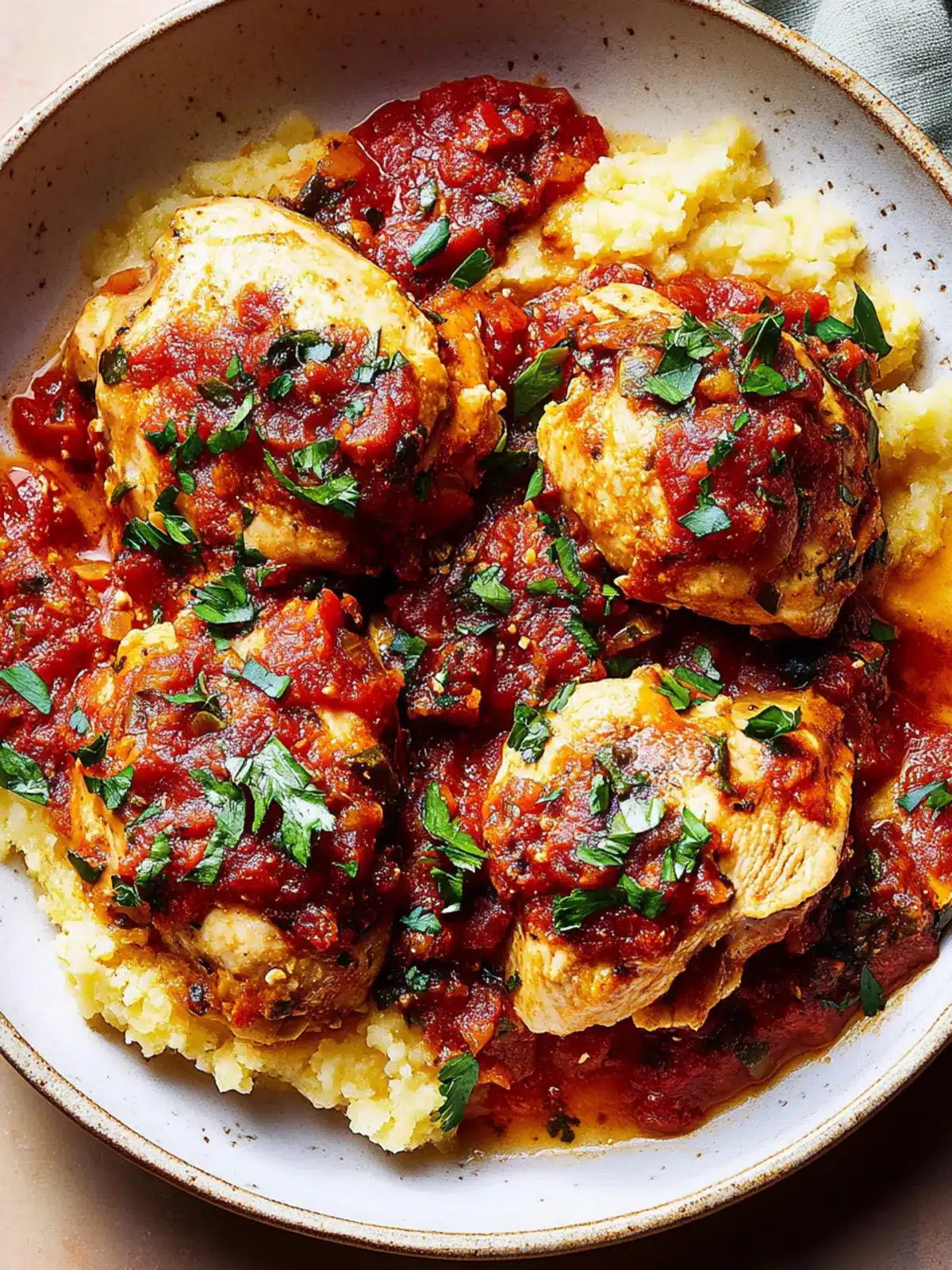 Savory Chicken Cacciatore: Effortless One-Pan Dinner Delight 5 Chicken Cacciatore