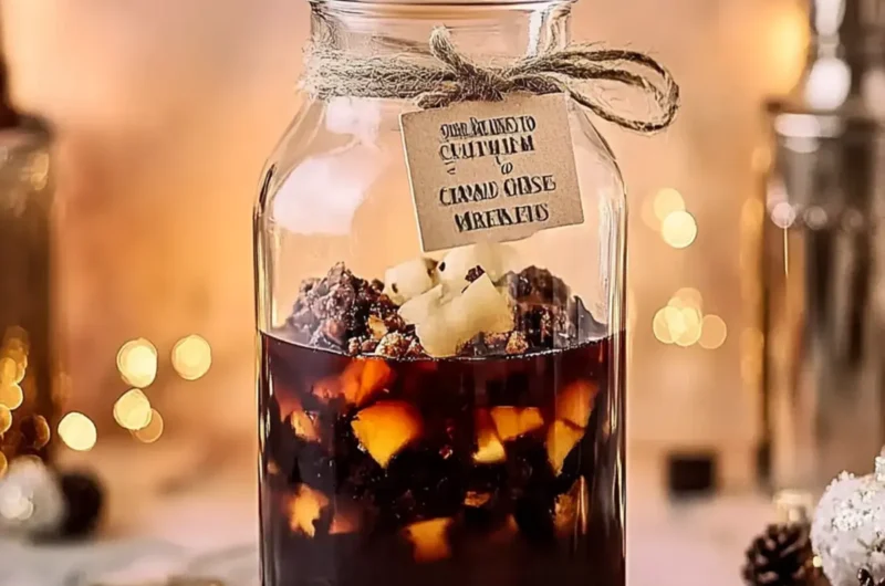 Christmas pudding vodka