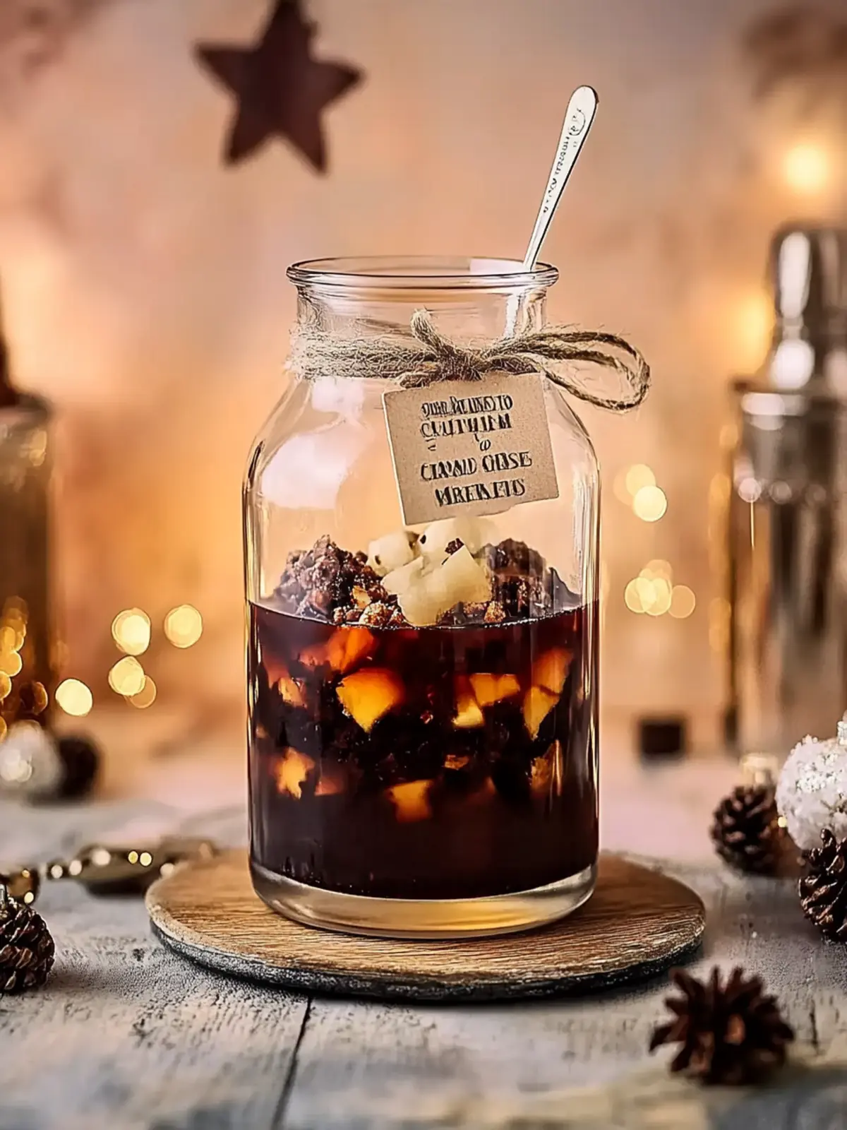 Christmas pudding vodka