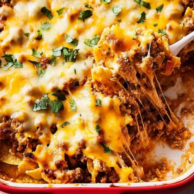 Make Your Evenings Bright with Cheesy Taco Bake Delight 9 Cheesy Taco Bake