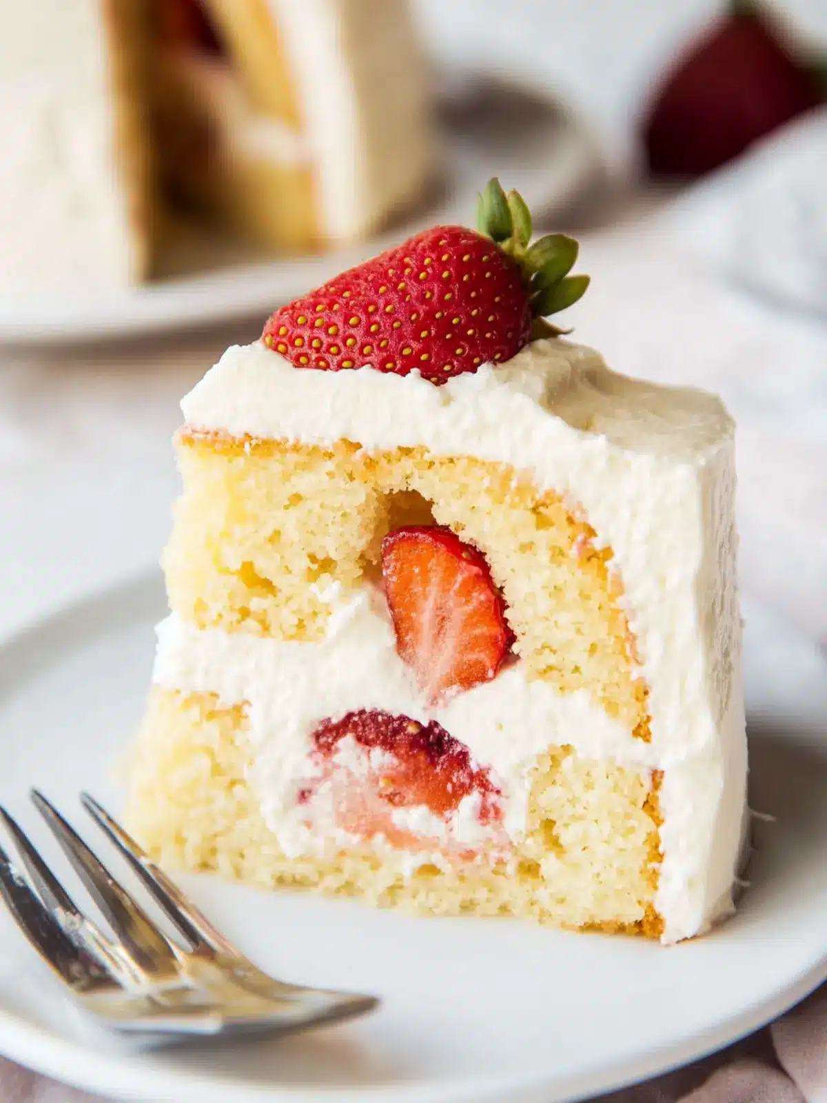 Moist and Fluffy Strawberry Shortcake You'll Love to Make! 2 Moist and Fluffy Strawberry Shortcake