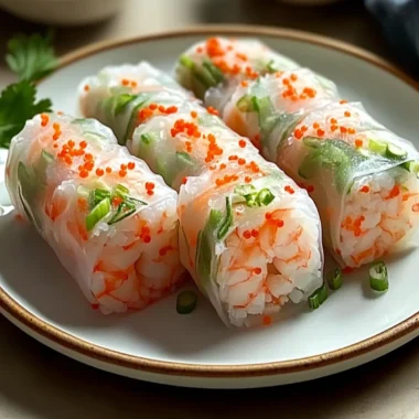 Shrimp Spring Rolls Recipe: Crispy Flavor Explosion Awaits 9 “Shrimp Spring Rolls Recipe: A Delicious Delight Awaits!”