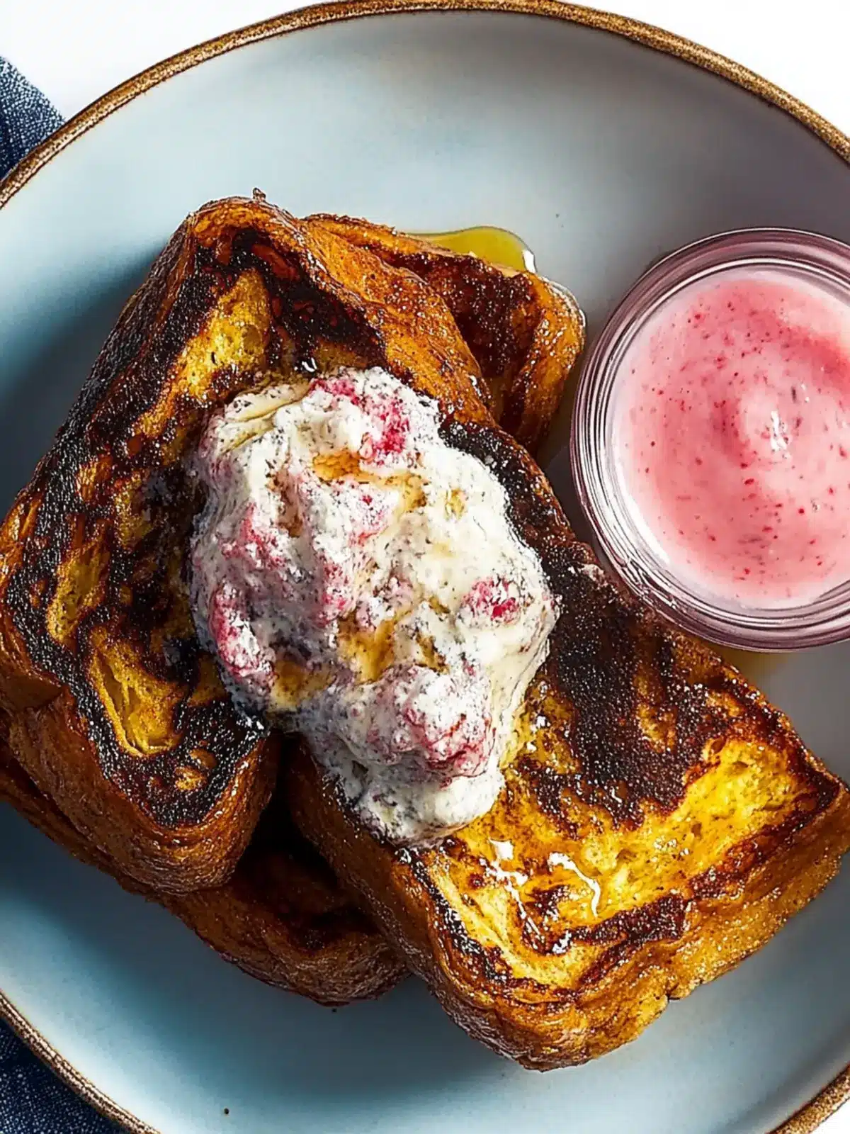 Decadent Babka French Toast with Raspberry Butter Bliss 4 Babka French Toast