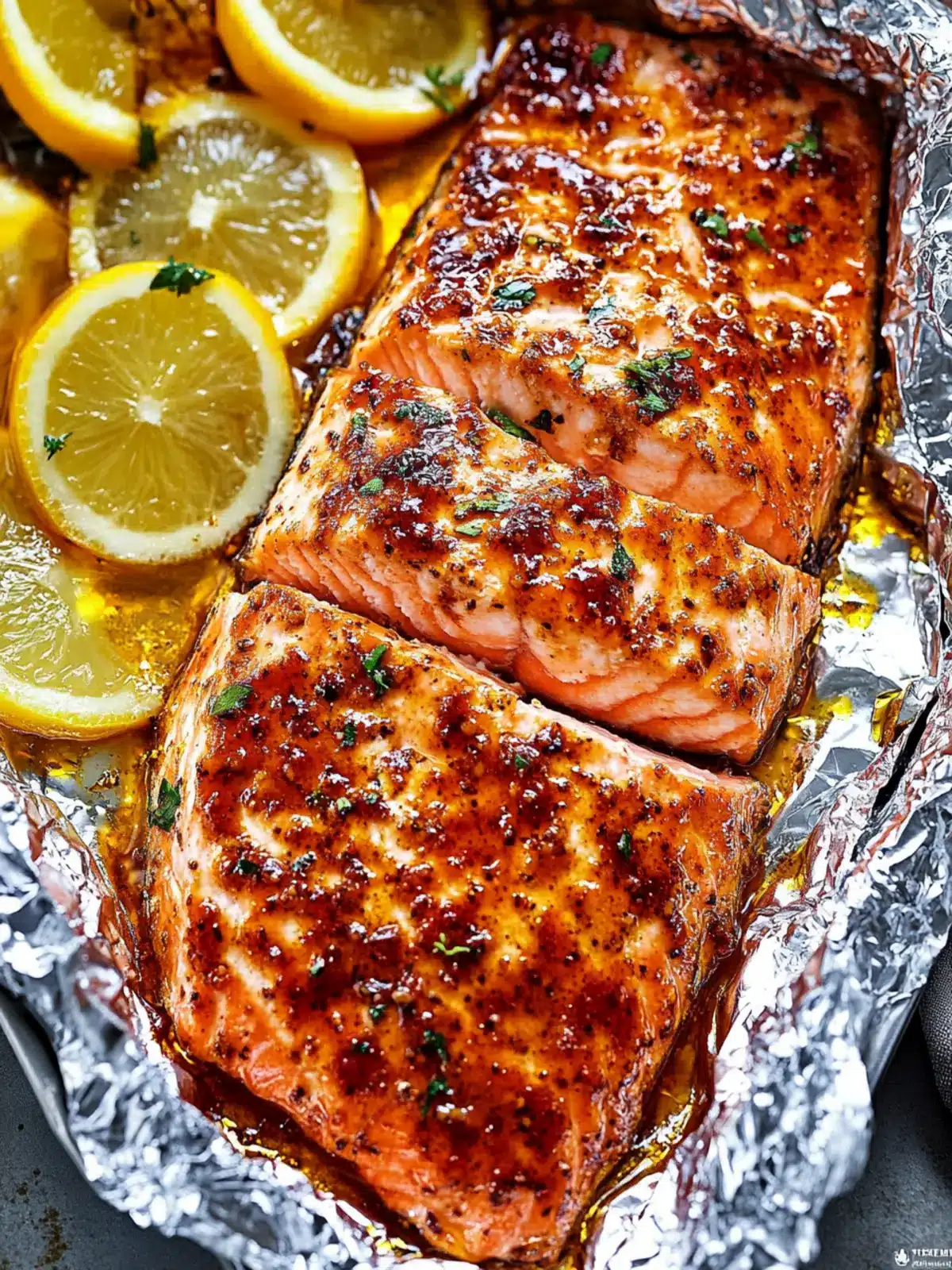 Honey Mustard Salmon in Foil: Easy Dinner Delight for All 4 Honey Mustard Salmon In Foil