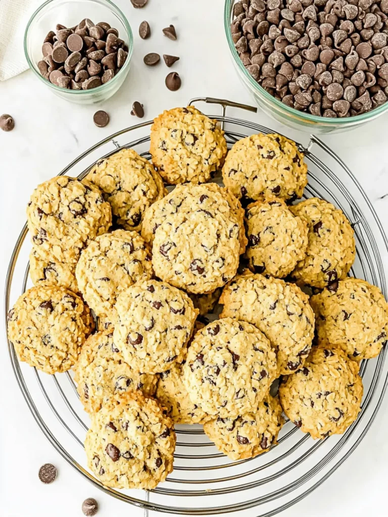 Eggless Oatmeal Chocolate Chip Cookies for Irresistible Treats 3 Eggless Oatmeal Chocolate Chip Cookies