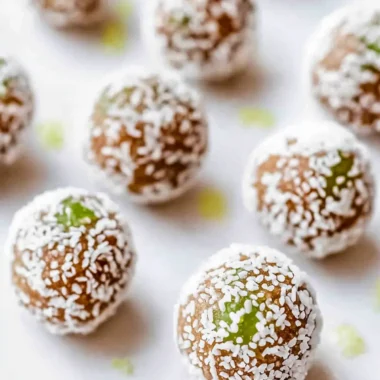 Zesty Key Lime Pie Energy Balls You Can Make in 15 Minutes 9 Key Lime Pie Energy Balls