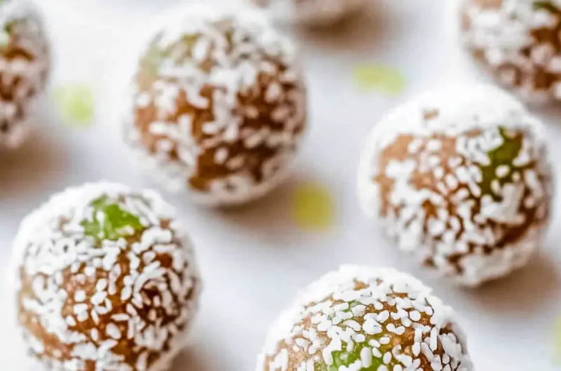 Key Lime Pie Energy Balls