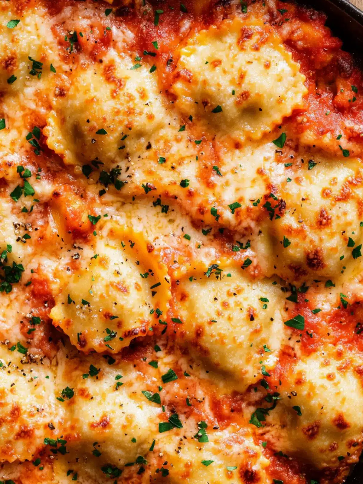 Ravioli Lasagna Bake