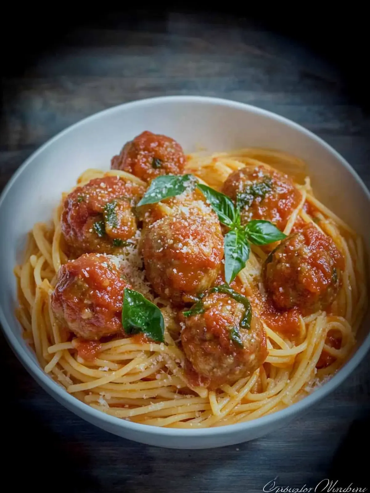 Spaghetti and Meatballs