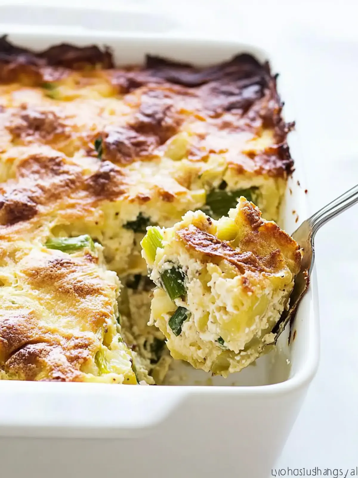 Delicious Breakfast Casserole with Leeks and Asparagus Joy 2 Breakfast Casserole with Leeks and Asparagus
