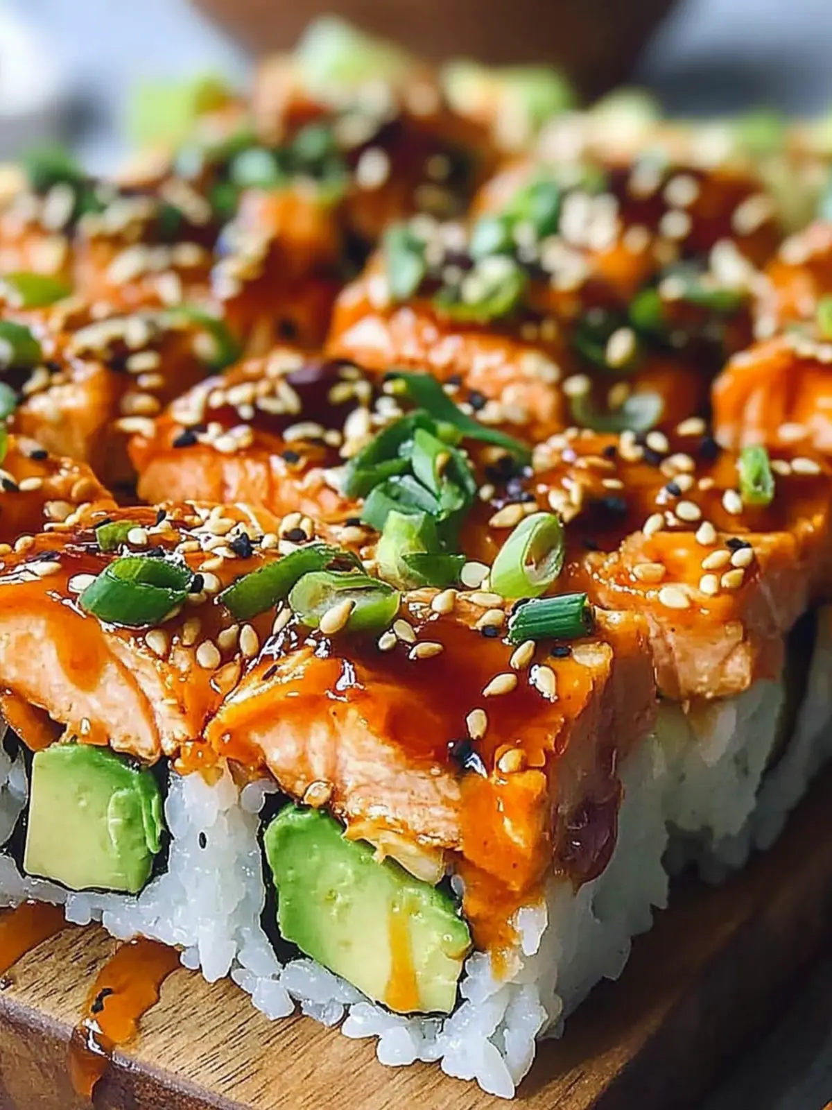Spicy Salmon Sushi Bake: A Cozy Twist on Classic Sushi 3 Spicy Salmon Sushi Bake