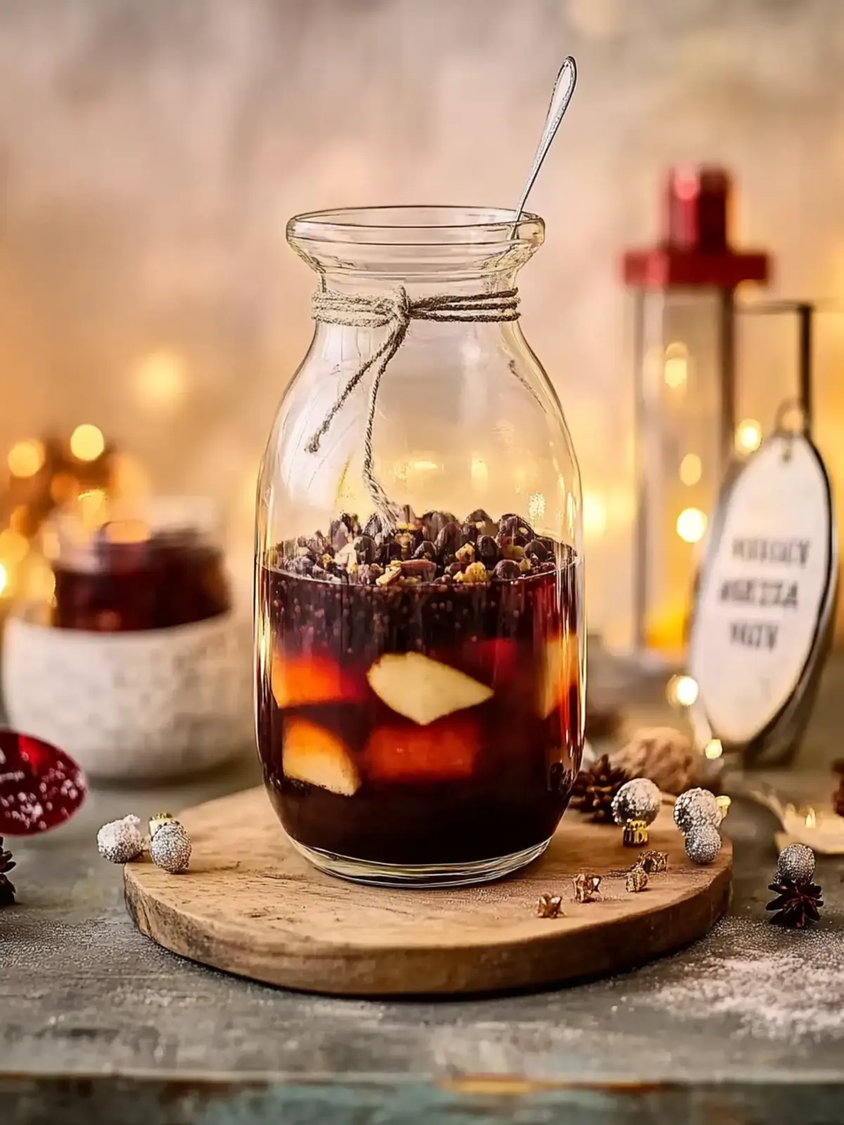 Christmas pudding vodka