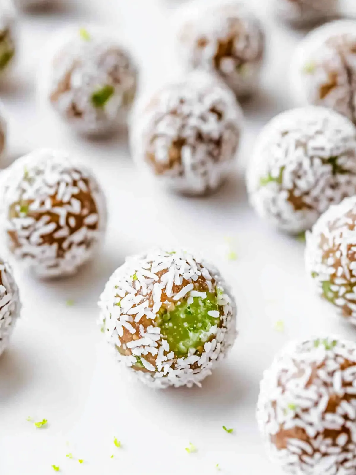 Key Lime Pie Energy Balls