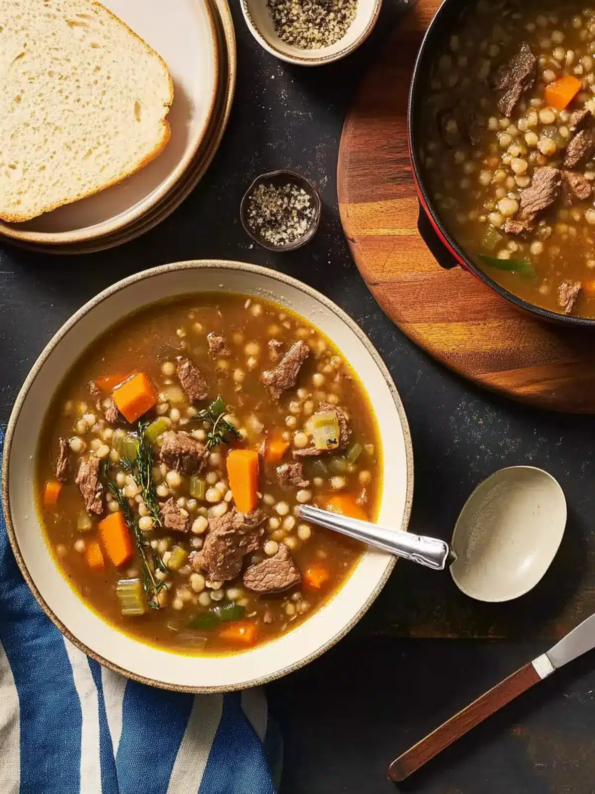 Hearty Beef And Barley Soup for Cozy Nights In 2 Beef And Barley Soup
