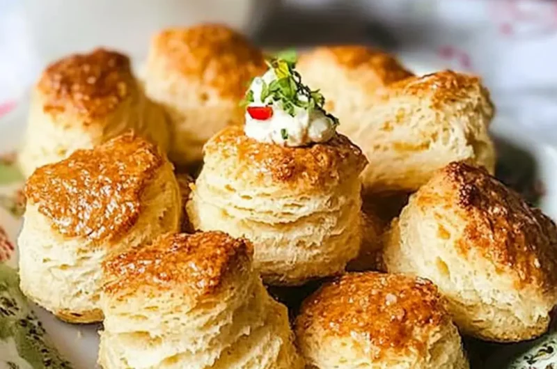 Honey Garlic Parmesan Biscuits