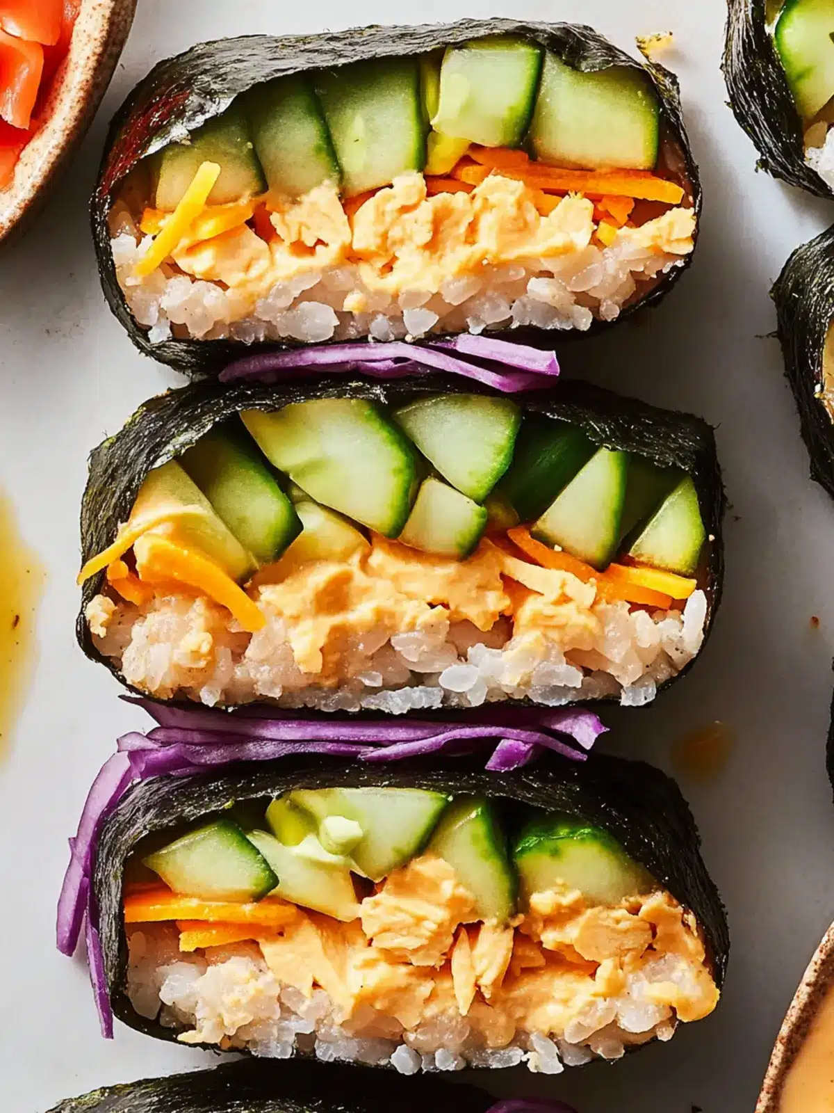 Irresistible Sushi Sandwiches (Onigirazu) for Quick Lunch Bliss 2 Sushi Sandwiches (Onigirazu)