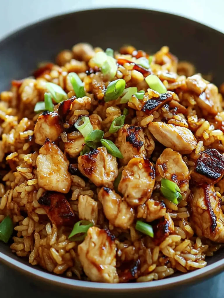 Savory Japanese BBQ Chicken Fried Rice Ready in 30 Minutes 3 Japanese BBQ Chicken Fried Rice