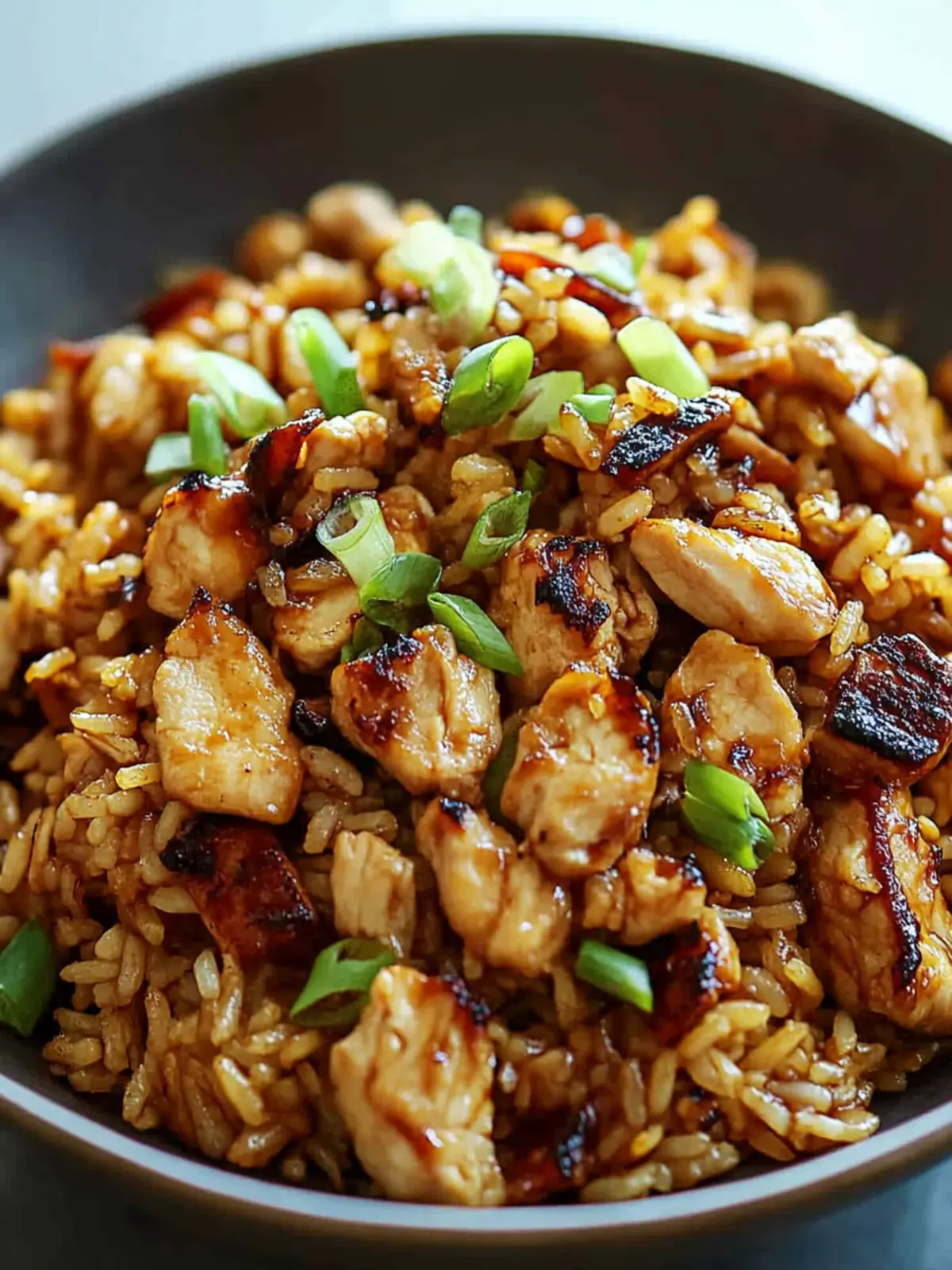 Japanese BBQ Chicken Fried Rice