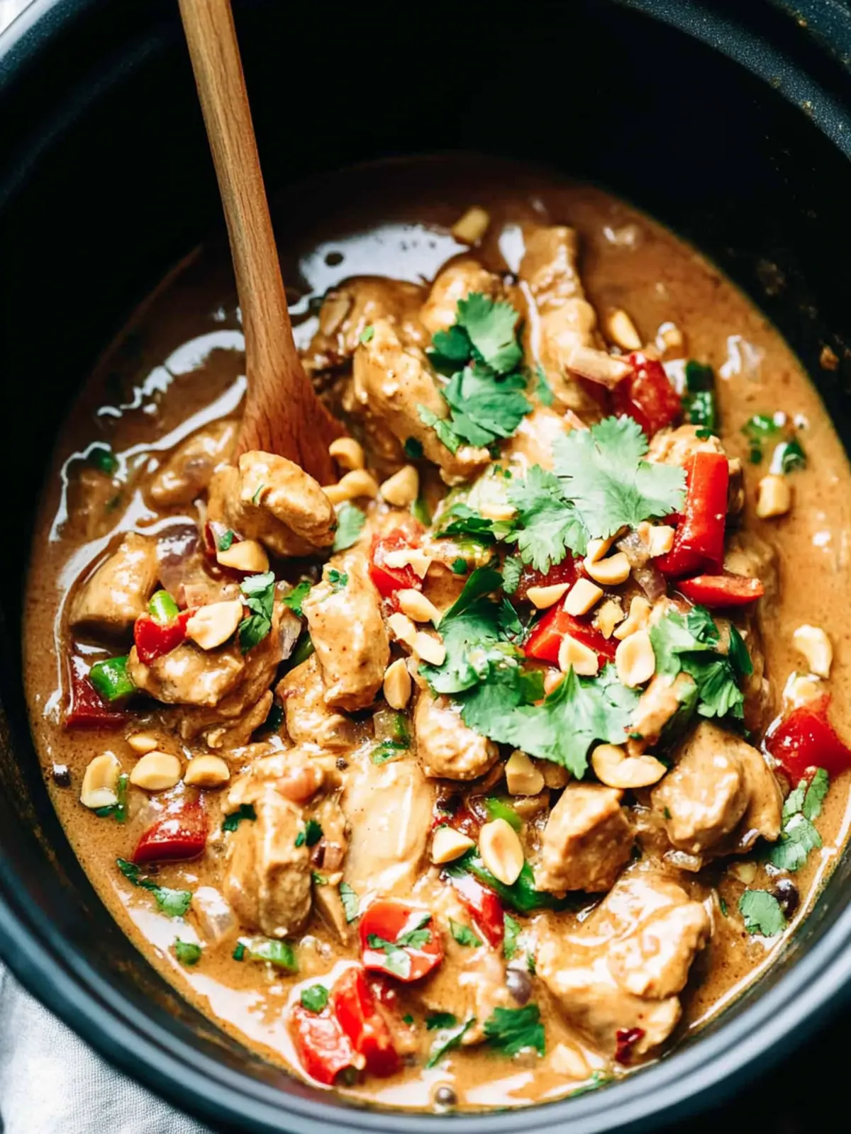 Irresistible Slow Cooker Thai Peanut Chicken in No Time 5 Slow Cooker Thai Peanut Chicken