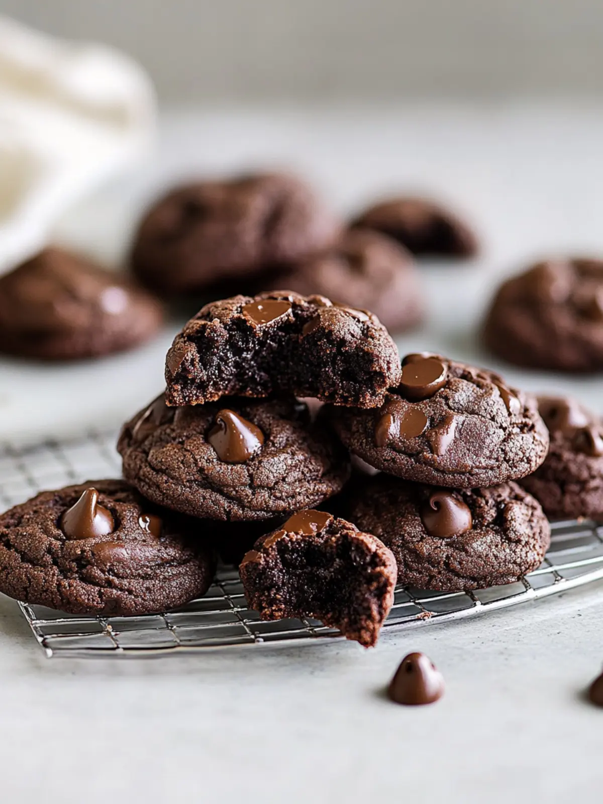 Double Chocolate Chip Cookies