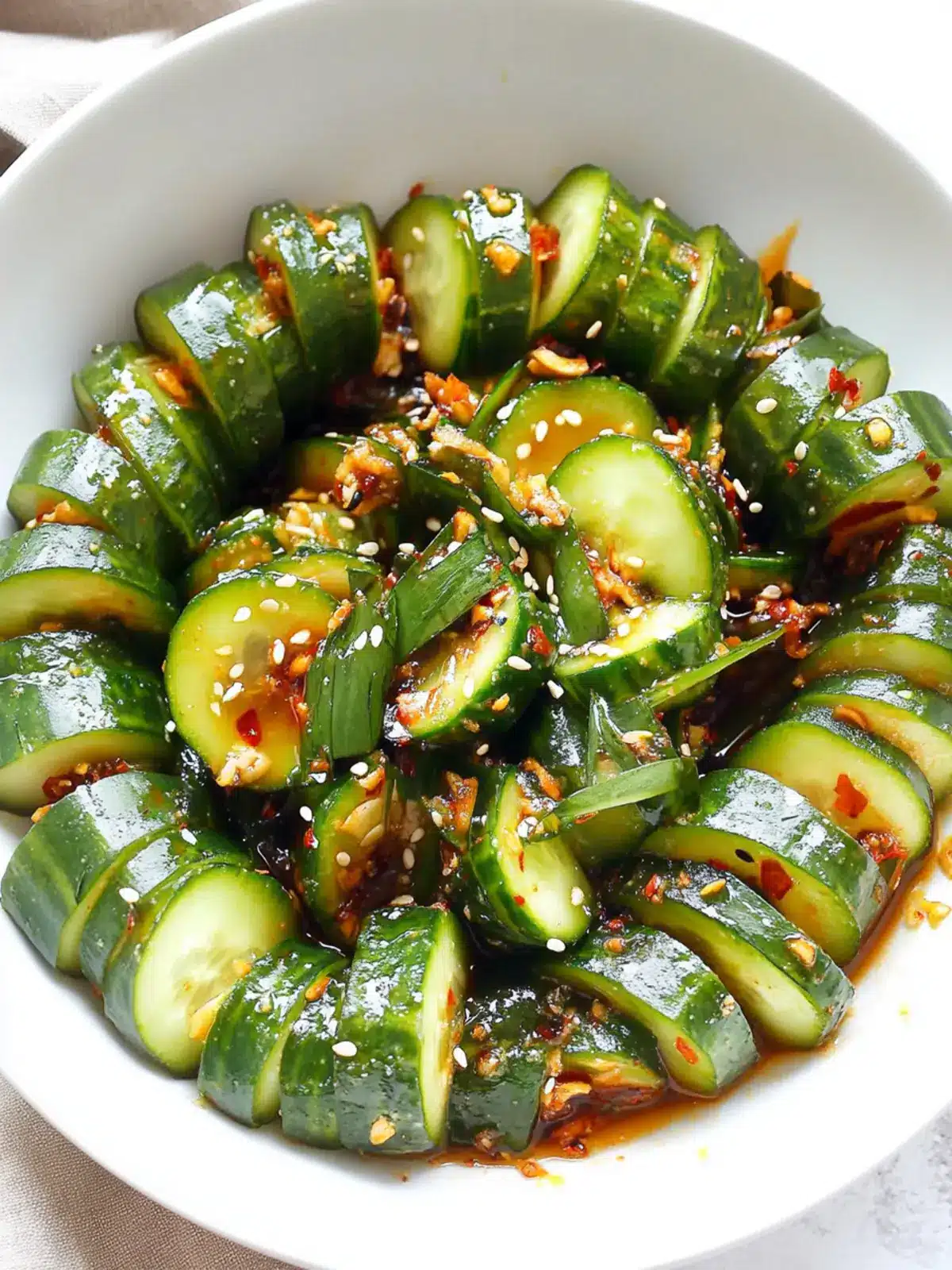 Spicy Asian Cucumber Salad That Dazzles Your Taste Buds 2 Spicy Asian Cucumber Salad