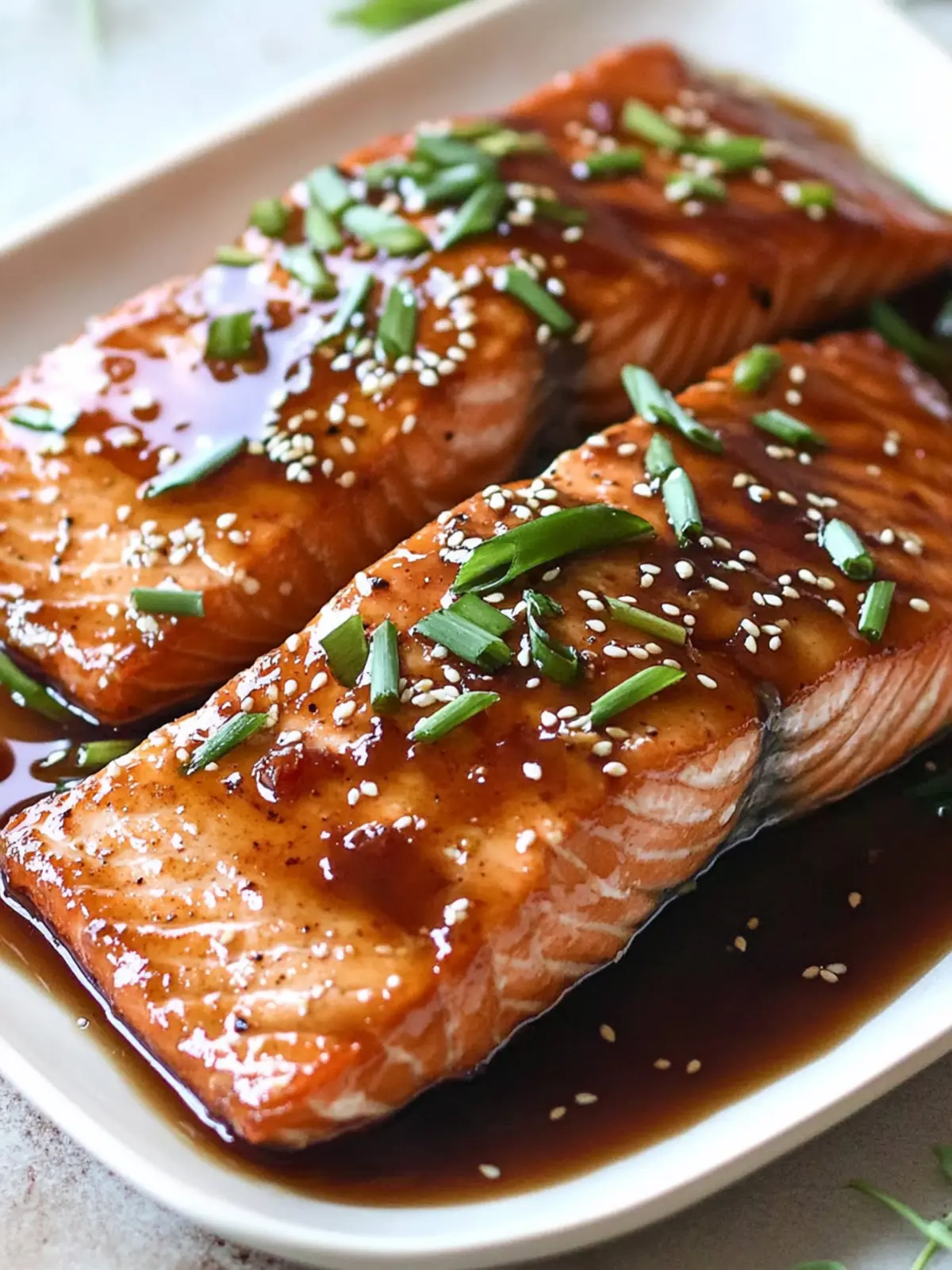 Maple Glazed Salmon with Fresh Chives