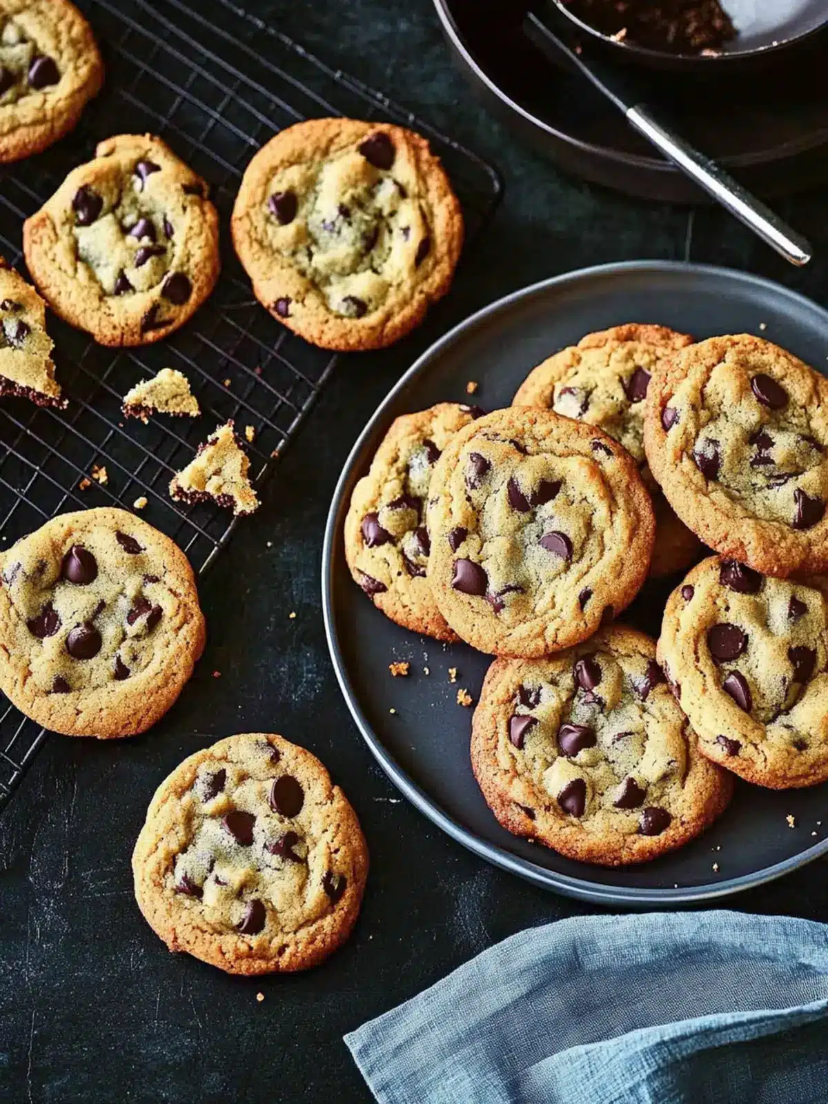 Perfectly Chewy Classic Chocolate Chip Cookies Everyone Loves 4 Classic Chocolate Chip Cookies
