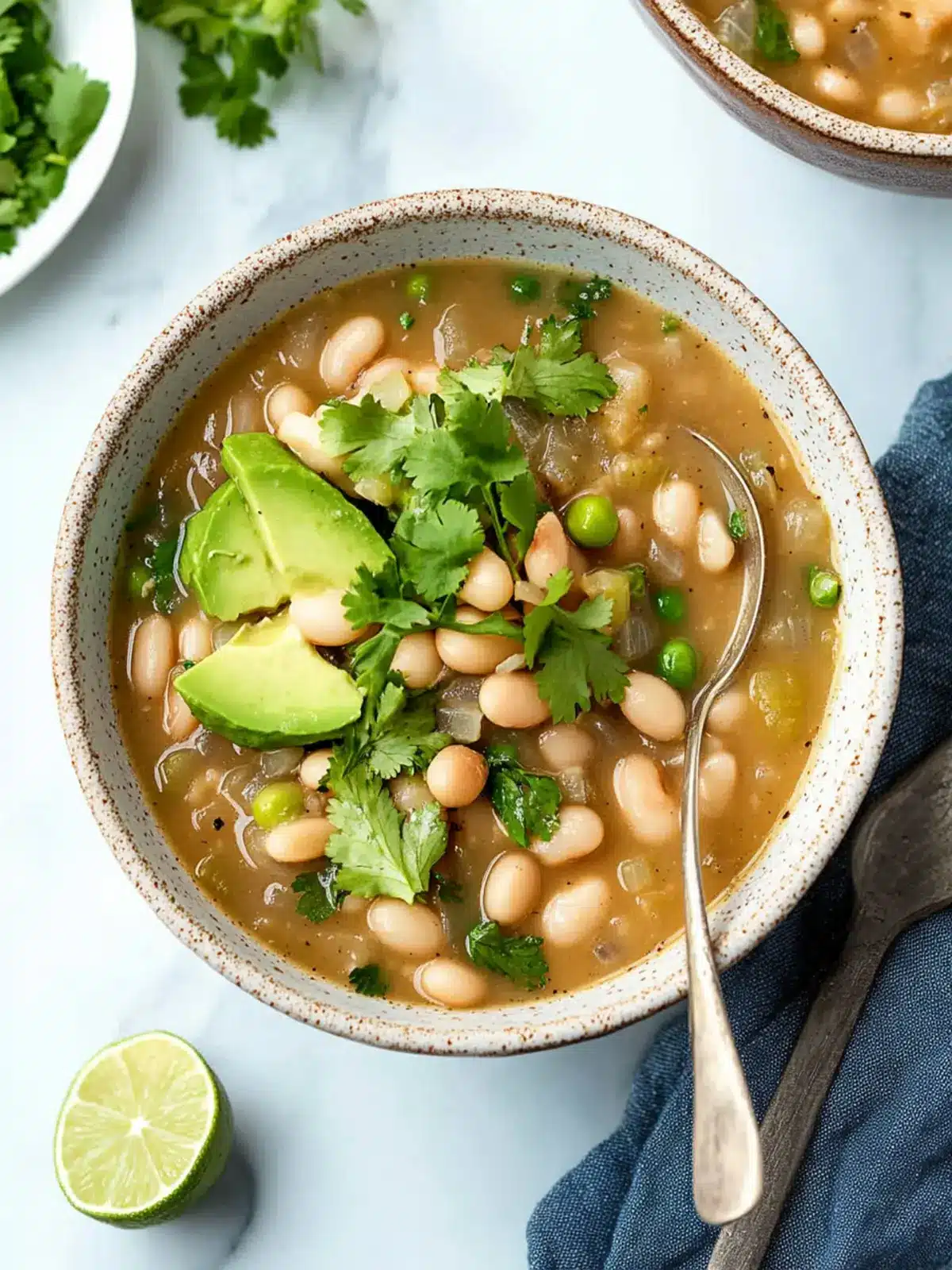 Zesty White Bean Soup: Creamy Vegan Comfort in a Bowl 3 White Bean Soup