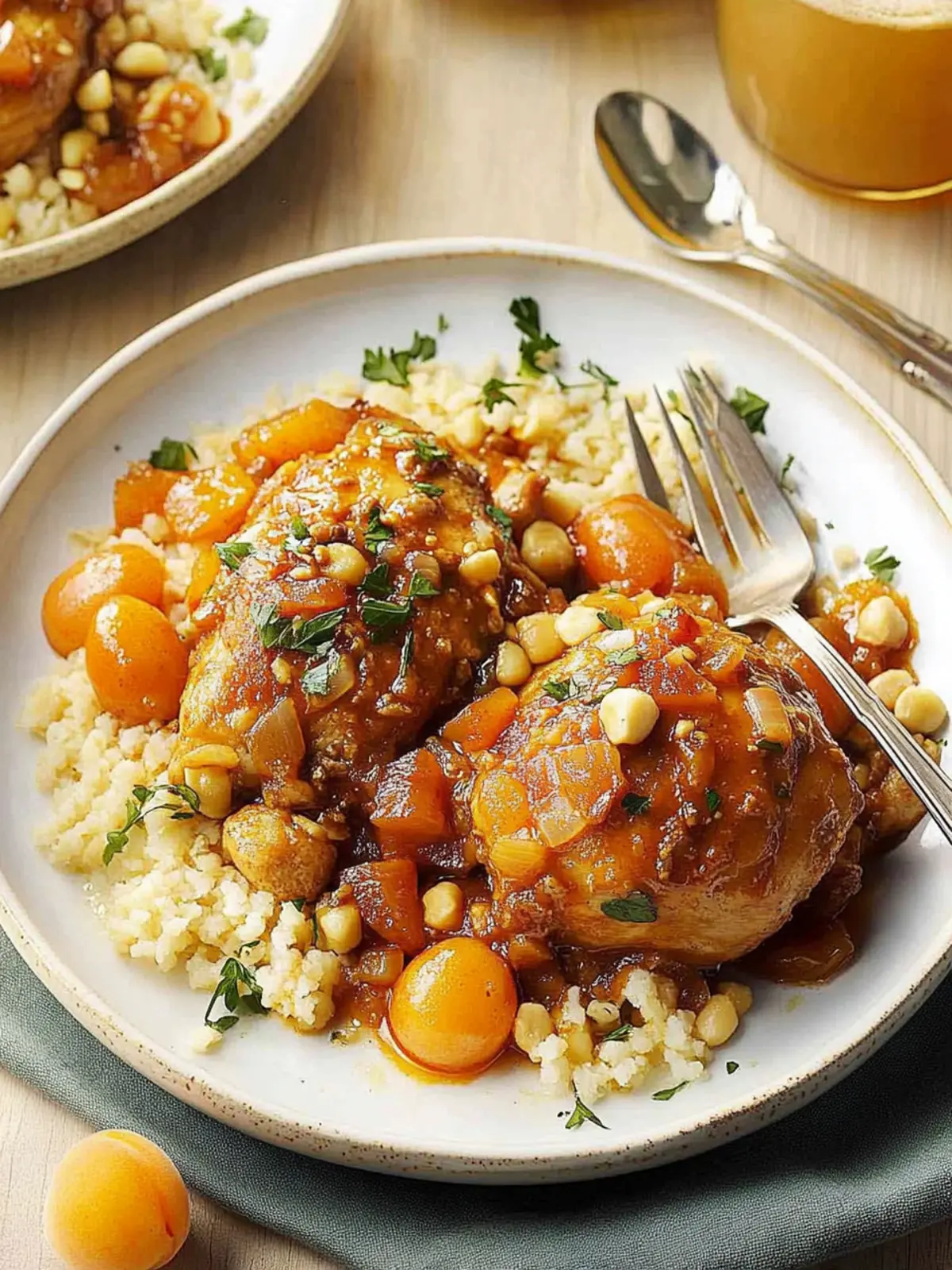 Moroccan Apricot Chicken