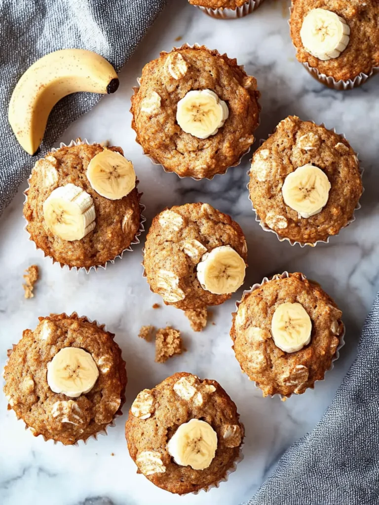 Healthy Banana Muffins Packed with Flavor and Guilt-Free Joy 4 Healthy Banana Muffins