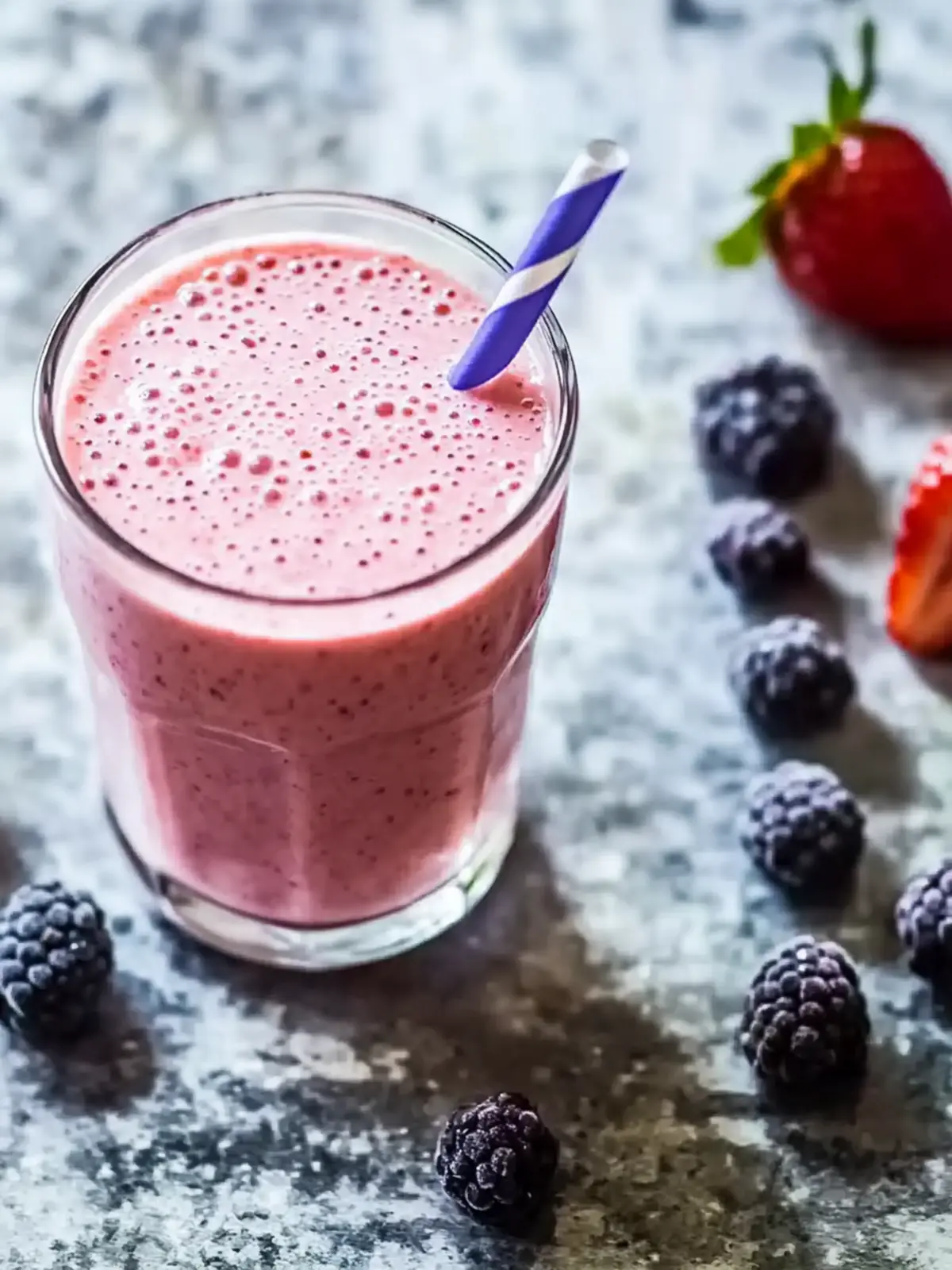 Creamy Banana Berry Smoothie to Energize Your Day 3 Banana Berry Smoothie