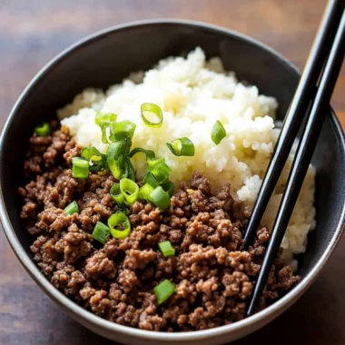 Savory Korean Ground Beef in 20 Minutes or Less 10 Korean Ground Beef