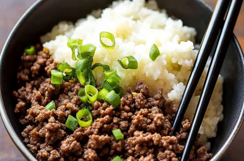 Korean Ground Beef