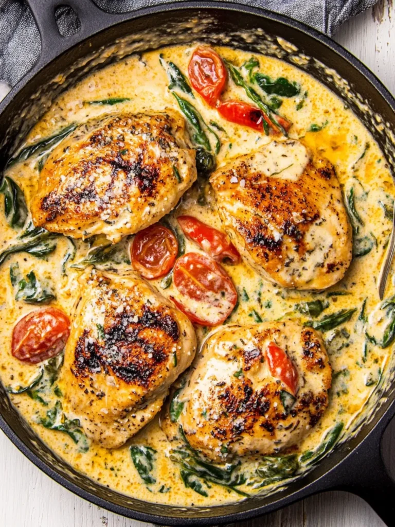 Creamy Tuscan Chicken That's Ready in Under 30 Minutes 3 Creamy Tuscan Chicken