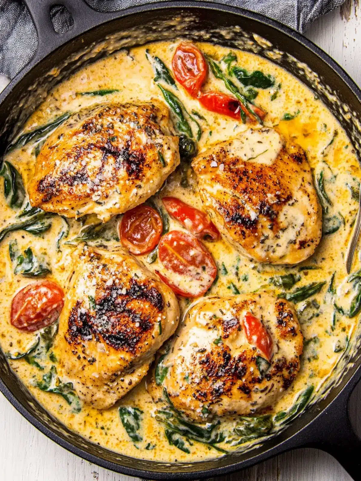 Creamy Tuscan Chicken