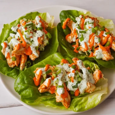 Savor Buffalo Chicken Lettuce Wraps in Just 15 Minutes 10 Buffalo Chicken Lettuce Wraps