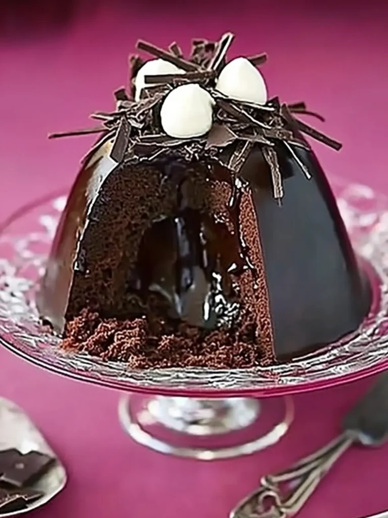 Indulge with Chocoholic's Christmas Pudding: A Festive Treat 4 Chocoholic's Christmas pudding