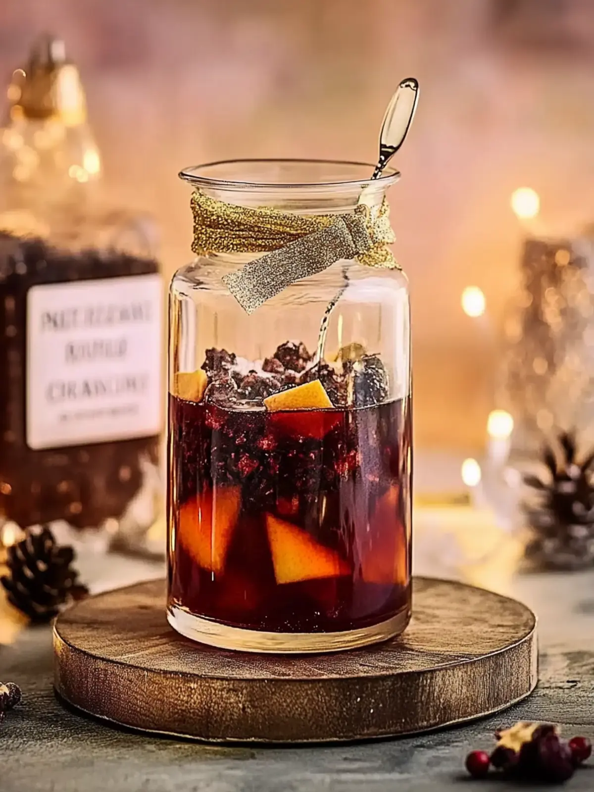 Christmas pudding vodka