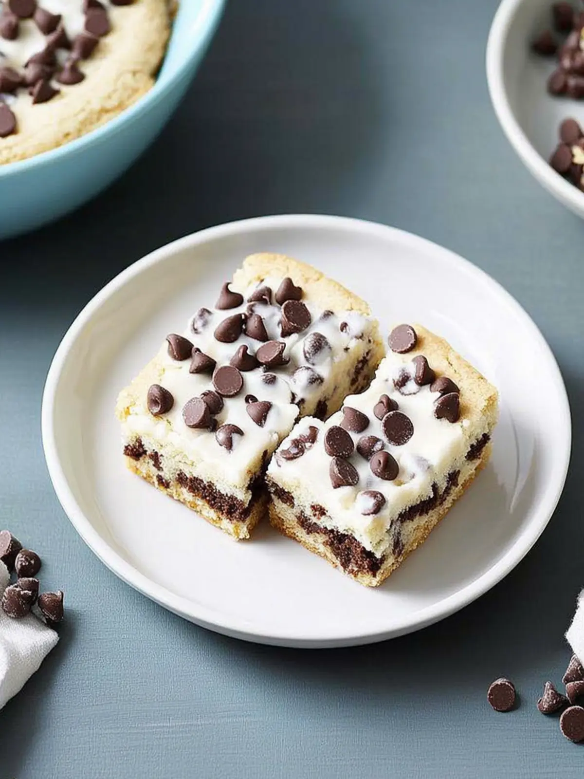 Chocolate Chip Cookie Delight: Easy No-Bake Layered Heaven 2 Chocolate Chip Cookie Delight