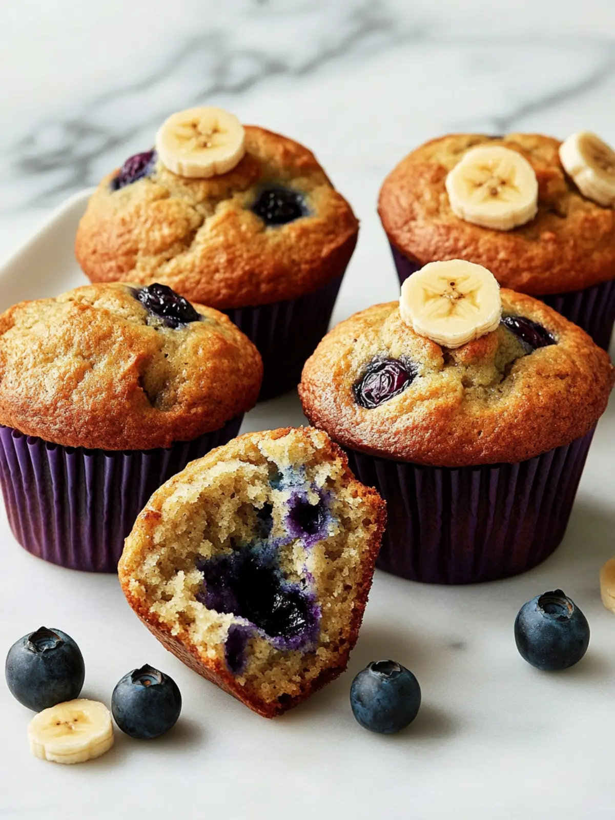 Air Fryer Banana Blueberry Muffins for Your Quick Breakfast Delight 5 Air Fryer Banana Blueberry Muffins