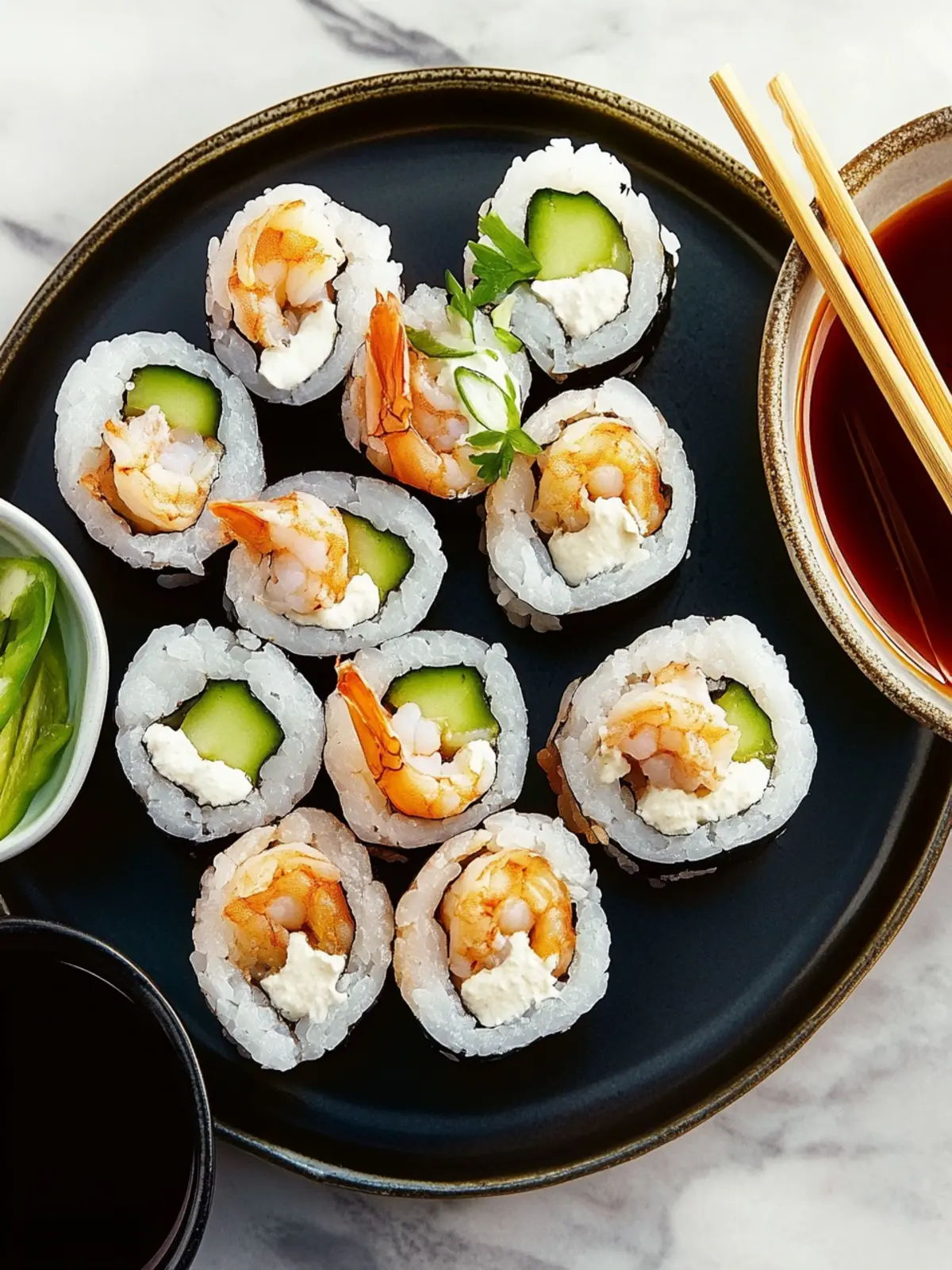 Heavenly Shrimp Tempura Roll Recipe with Creamy Avocado 2 Shrimp Tempura Roll