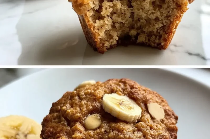 Peanut Butter Banana Muffins (High Protein) for Busy Mornings