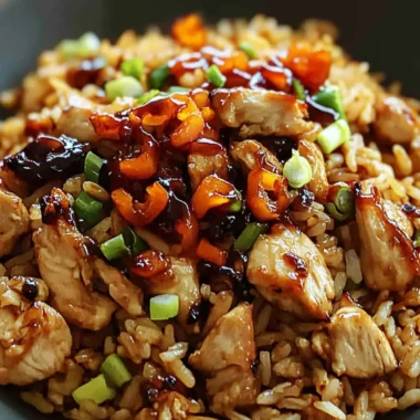 Japanese BBQ Chicken Fried Rice