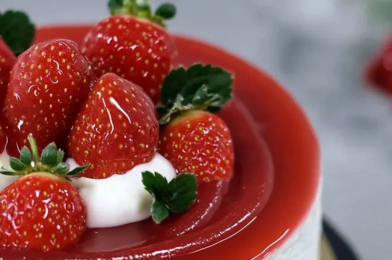 Korean style Strawberry Shortcake